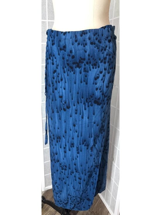 Caribbean Brand Print Beach Wrap Skirt Sarong - Picture 7 of 8